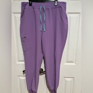 Figs Zamora Jogger scrub pant. Lilac dawn. XXL Tall. EUC.